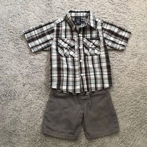2/$20! US Polo boys shirt/shorts set